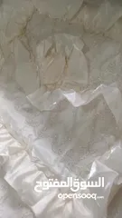  9 مسبل عروس.... ماركه الأمير  جديد لونه سكري فاتح  ساتان