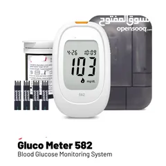  15 جهاز فحص قياس نسبه السكر في الدم الناطق بالعربي FINAL CHEK جهاز فحص سكري  السكري blood glucose meter