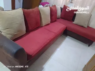  1 طقم كورنر حرف L بحاله جيدة
