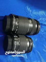  4 Canon EOS 1200D , 18 - 55mm , 55-250 mm Lens with image stabiliser and auto focus
