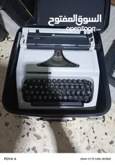  2 الآت كاتبه انتيكا مع شنته