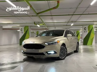  1 فورد فيوجن تيتانيوم  لون مميز كليييين تايتل فحص كامل توب نظافة مالك واحد بسعر مميز
