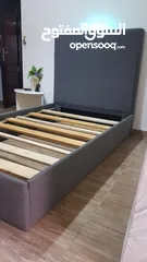  3 bed with mattress for sell 120 x 210