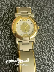  4 ساعة dmax رجالية فضي و ذهبي عقارب عادية
