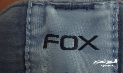  14 بنطلونين كتان FOX  genuine brand خصر 30