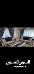  4 بيع غرفة ضيوف كاملة كنب سفرة بيرو مدخل