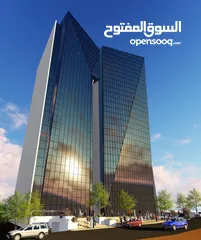  3 مكاتب للبيع في برج النبالي و الفارس  في الارسال سنتر بالقرب من برج عمار بمساحات تبدا من 45 متر مربع