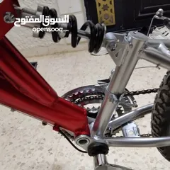  7 بسكليت جبلي وليس رود طارات المنيوم مستعمل بحالة الوكالة استعمال شهرين
