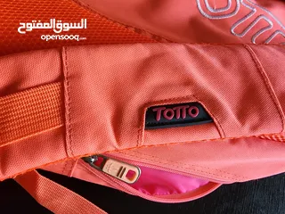  7 شنطة مدرسية ماركة توتتو الاصلية مستعملة بحالة ممتازة للبيع