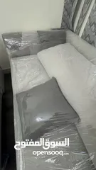  5 For sale 2 new sofas للبيع عدد 2 كنب جديدة وغير مستخدمة