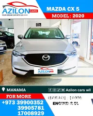  1 MAZDA CX 5 2020