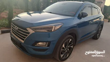  2 هونداي توسان 2019 ان لاين اعلى فئه فل فل بدون فتحه فحص 100%