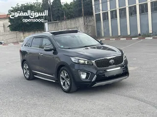  3 كيا سورنتو فل مسكر دفع رباعي فحص نخب ولا غرام بويه ترخيص تامين شامل سنه عداد 132 اصلي