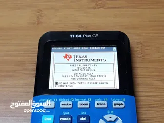  3 الة حاسبة متطورة جدا وملونة Texas Ti-84 Plus CE