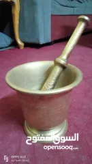  6 هاون نحاس قديم وزن عالي 6 كيلو