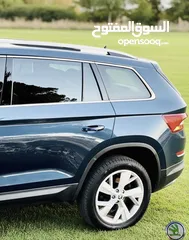  7 سكودا كودياك 2017 مفلل مع بانوراما ودفع رباعي ترخيص وتامين شامل ساري للبيع او البدل