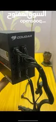  7 Power supply cougar and thermaltake