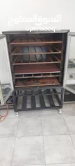  4 معدات مطاعم صناعية  فرن  غاز 4 عيون      غازات مناصب
