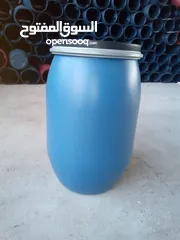  10 براميل بلاستيك نضاف