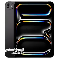  7 iPad Pro 2024 (11inch) ايباد ابل برو 2024 جديد مسكر بالكرتونة كفالة سنة متوفر اللون السلفر و الرمادي