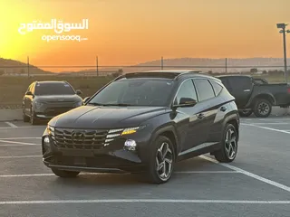  8 هونداي توسان/2022 Plug In فل الفل فتحة سقف بانوراما  4x4 ///271Hp   ( Haybrid) 1600cc