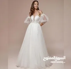  5 فساتين زفاف وخطوبة بالجملة