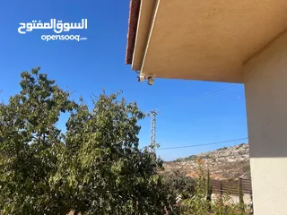  20 بيت مستقل بسلفيت   مساحة 1530 بحديقة رائعة