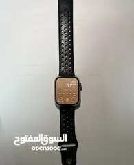  2 ساعة ابل سيريس 8 سانستيل  ‏Apple Watch Series 8 GPS Cellular, 45MM Gold Stainless Steel Case