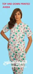  21 Printed scrub top very good quality garnteed after washing for long time available 24 designs