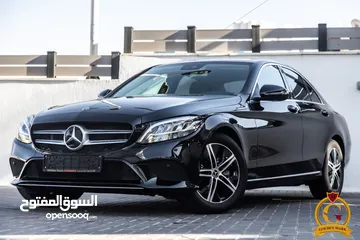  1 Mercedes C200 2019 Mild hybrid   السيارة مميزة جدا و قطعت مسافة 41,000 كم فقط