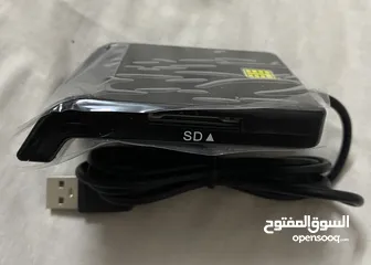  5 Resident card reader with SD AND SIM CARD READER قارئ بطاقه ذكيه