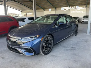  1 مرسيدس بنز EQS 450 + بحالة الوكالة