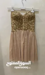  2 فستان سهره  لبسه واحده للبيع بسعر مغري