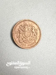  2 عملات قديمه للبيع بريطانيه .امريكيه كوبيه وعربيه وغربيه