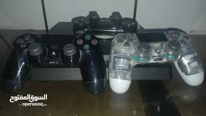  6 بلايستيشن 4 سلم ps4 slim مستعمل بحالة جيدة جدا اقرأ الوصف