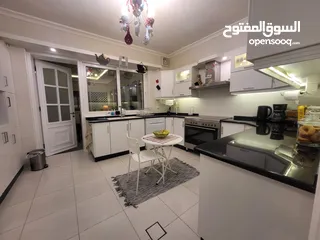  10 furnished apartment for rent in four Circle ground floor 280 m with the nice Garden three bedrooms