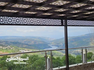  6 مزرعة اطلالة البحيرات  سد الملك طلال جرش