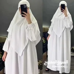  4 الزي الشرعي فستان+حجاب