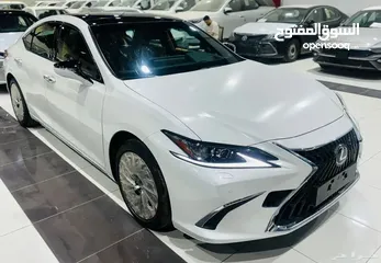  3 لكزس ES 350 بريمي بانوراما 2023 بروجيكتر اللون ابيض