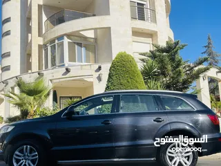  3 أودي Q7 2009 (( بارررخص سعررر )) V6 3600cc _ فل الفل الفل _ لون مميز _ بعبدوون _