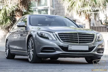  4 Mercedes S400 2015   السيارة وارد الشركة و قطعت مسافة 111,000 كيلو متر