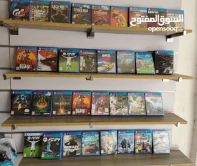  5 سيديات بلاي ستيشن