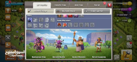  7 clash of clans TH 14
