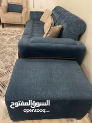  3 طقم كنب 7 مقاعد جديد