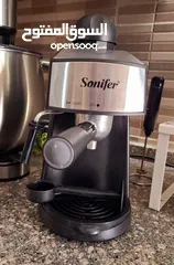  1 ماكنة اسبريسو sonifer مستعمل