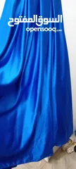  14 فستان نيلي تقيل للمناسبات من تانجو للبيع off shoulders . navy blue of shoulders dress from tango