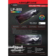  2 جديد باد ماوس ABKONCORE LP800 GAMING MOUSEPAD RGB