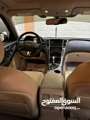  6 انفنتي Q50 2014 اول مالك .ماشي 181k للبيع .