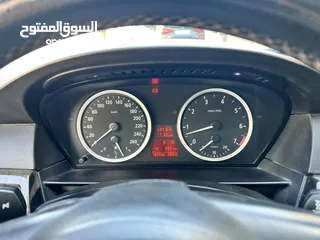  15 بي ام دبليو E60 525IA 2004 لون اسود محرك 2500cc للبيع بحالة ممتازة جدا