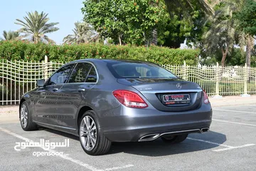  6 0% DP  -  ENGINE+GEAR+CHASSIS GURANTEE - MERCEDESE C300 2.0 4MATIC LEXURY AWD 2017  - US SPECS